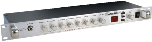 Image of an Tech 21 Sansamp PSA 1.1